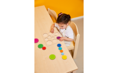 Rolf Puzzels - Reliëfpuzzel ontdek de grootte - bubbels - 10 stukjes