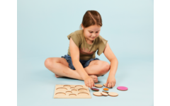 Rolf Puzzels - Reliëfpuzzel ontdek de grootte - bubbels - 10 stukjes