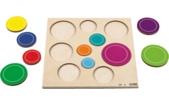 Rolf Puzzels - Reliëfpuzzelserie ontdek de grootte, 2 stuks
