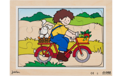 Rolf Puzzels - Puzzelserie transport 2, 12 stukjes per puzzel