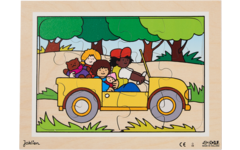 Rolf Puzzels - Puzzelserie transport 2, 12 stukjes per puzzel