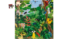Rolf Connect - Puzzel Regenwoud 37,5x37,5 cm, 81 stukjes