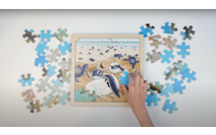 Rolf Connect - Groeipuzzel schildpad 28 x 28 cm 4-lagen 86 stukjes