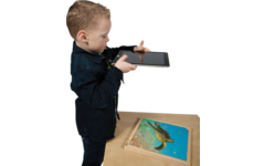 Rolf Connect - Groeipuzzel kikker 28 x 28 cm 4 lagen 86 stukjes