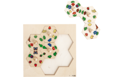 Rolf Puzzels - Carrousel puzzel natuur, 7 stukjes