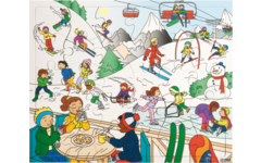Rolf Puzzels - Puzzel wintersport, 30 stukjes