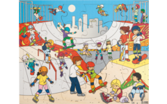 Rolf Puzzels - Puzzel skaten, 30 stukjes