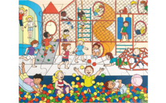 Rolf Puzzels - Puzzel ballenbad, 30 stukjes