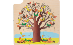 Rolf Puzzels - Groeipuzzel boom, 4 lagen, 36 stukjes
