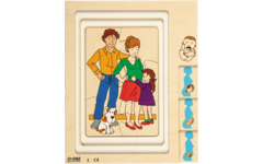 Rolf Puzzels - Groeipuzzel moeder en baby, 42 stukjes