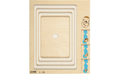 Rolf Puzzels - Groeipuzzel moeder en baby, 42 stukjes