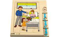 Rolf Puzzels - Groeipuzzel moeder en baby, 42 stukjes