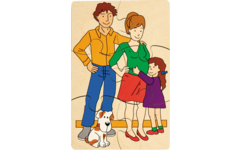 Rolf Puzzels - Groeipuzzel moeder en baby, 42 stukjes