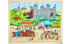 Rolf Puzzels - Puzzel ridders, 99 stukjes