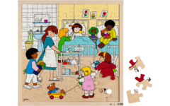 Rolf Puzzels - Puzzel ziekenhuis, 64 stukjes