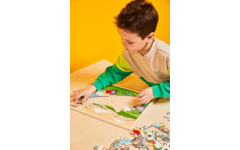Rolf Puzzels - Inkijkpuzzel vliegtuig, 60 stukjes