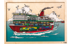 Rolf Puzzels - Inkijkpuzzelserie Op reis