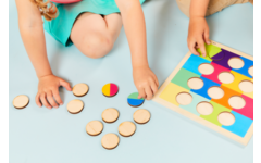 Rolf Puzzels - Reliëfpuzzel kleurenduo’s, 12 stukjes