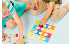 Rolf Puzzels - Reliëfpuzzel kleurenduo’s, 12 stukjes