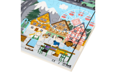 Rolf Puzzels - Puzzel landen Duitsland, 81 stukjes