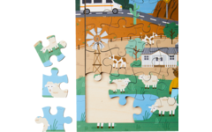 Rolf Puzzels - Puzzel landen Australië, 81 stukjes