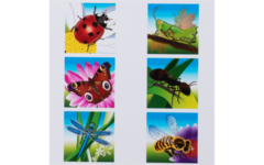 Rolf Puzzels - Puzzelserie insecten, kunststof