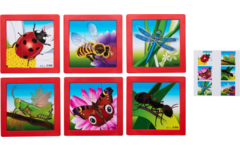 Rolf Puzzels - Puzzelserie insecten, kunststof