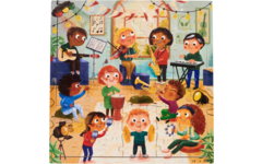 Rolf Connect - Puzzel de band, 81 stukjes