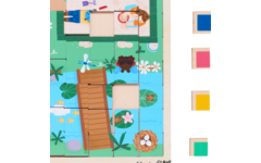 Rolf Puzzels - Puzzelserie Spelen met lengte en oppervlakte, 2 stuks