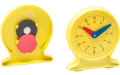 Rolf More - Klok leerlingmodel 10,5 cm doorsnee, set van 5 stuks