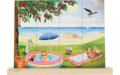 Rolf Puzzels - Puzzel verticaal zomer, 12 stukjes