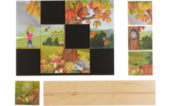 Rolf Puzzels - Puzzel verticaal herfst, 12 stukjes