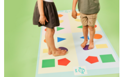 Rolf More - Mat Routes lopen, 100 x 200cm, vinyl