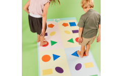 Rolf More - Mat Routes lopen, 100 x 200cm, vinyl