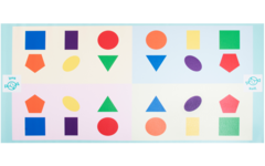 Rolf More - Mat Routes lopen, 100 x 200cm, vinyl