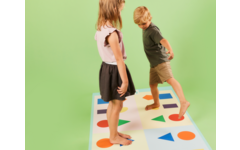 Rolf More - Mat Routes lopen, 100 x 200cm, vinyl