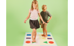 Rolf More - Mat Routes lopen, 100 x 200cm, vinyl