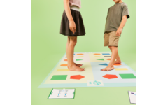 Rolf More - Mat Routes lopen, 100 x 200cm, vinyl