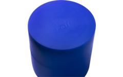 Rolf More - Paalkop blauw