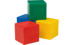 Rolf More - Bouwkubus rood
