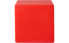 Rolf More - Bouwkubus rood
