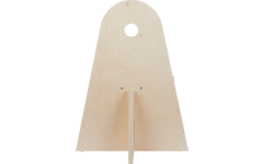 Rolf More - Stoel Rondo peuteruitvoering naturel hoogte 21 cm gemonteerd