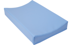 Rolf More - Poppen aankleedkussen 32 cm breed en 50 cm lang, blauw