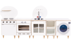 Rolf More - Keuken wit, bestaande uit 5 onderdelen