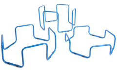 Tuff tray | verstelbaar onderstel blauw