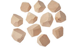 Stekkels Rocs, set van 12 stuks (6 klein & 6 groot)