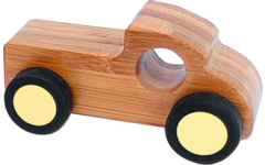 Auto's van bamboo, set van 4