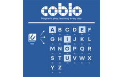 Coblo Toppers Hoofdletters - 60 stuks
