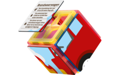 Coblo Toppers Transport, set van 60 stuks