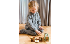 Broodrooster, hout, 9 delig